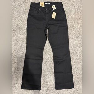 Levi's Jet Black Denim Pants